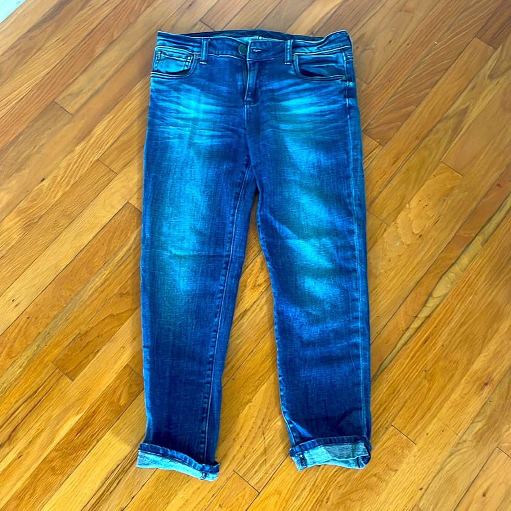 Boyfriend cropped jeans